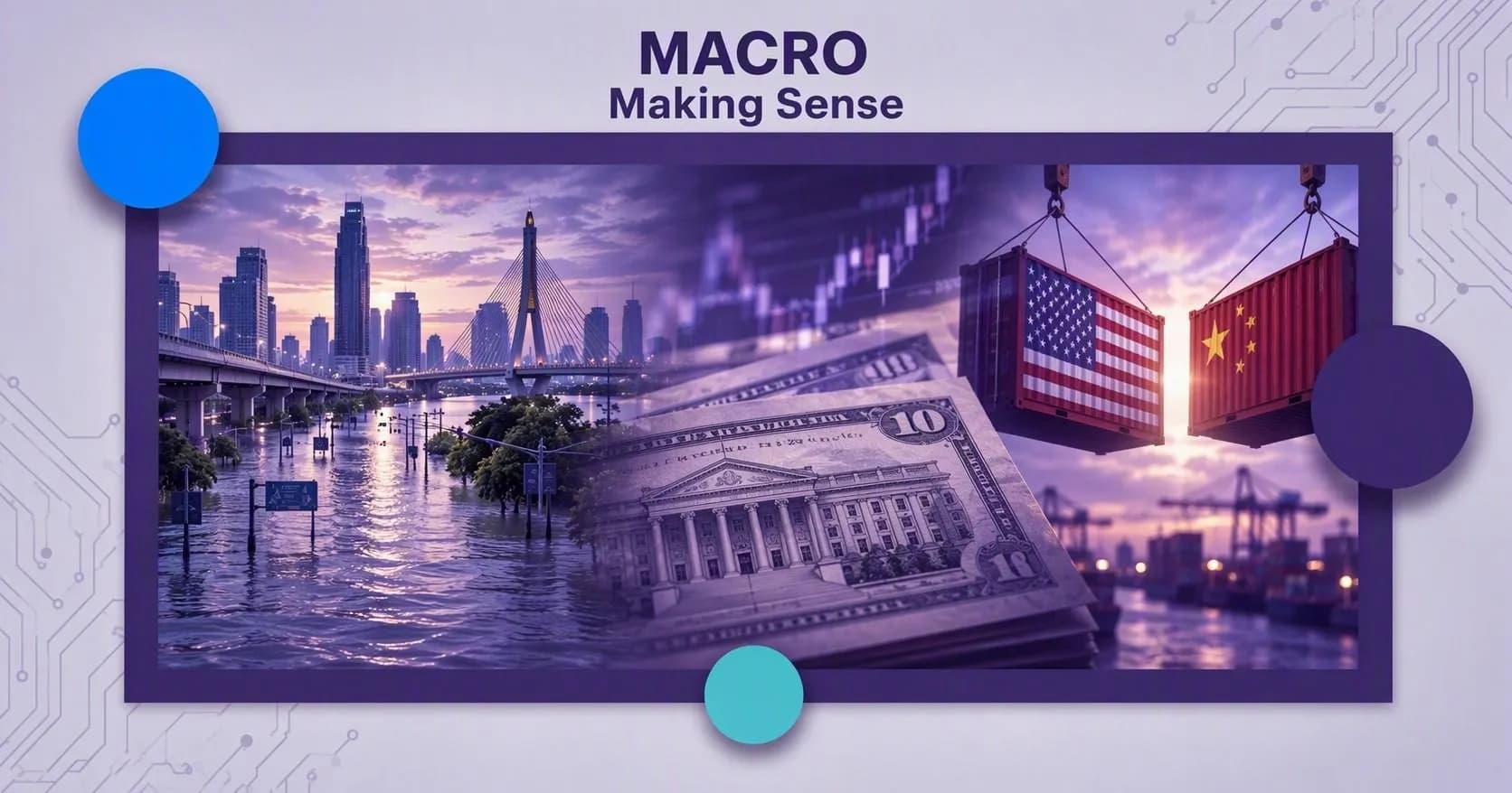ผลกระทบน้ำท่วมกรุงเทพฯ ต่อเศรษฐกิจ, Bond Yield สหรัฐฯ ทะลุ 5%, สรุปทรัมป์–สี