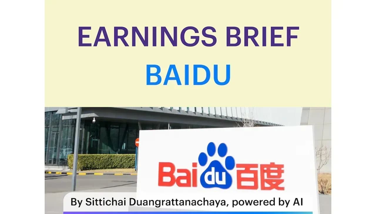 Earnings Brief - Baidu