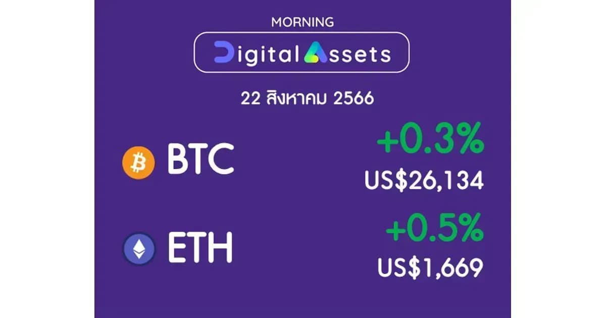 INVX Digital Assets Daily - 22 ส.ค. 2566