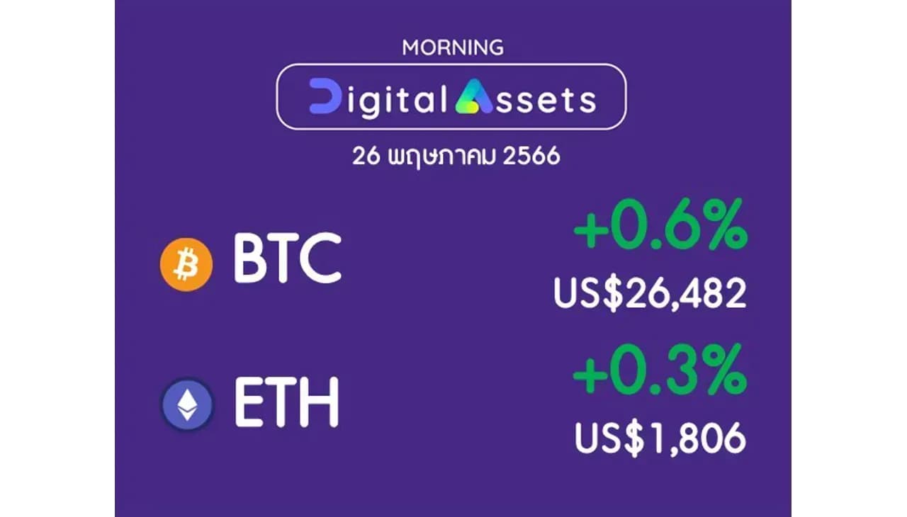 INVX Digital Assets Daily - 26 พ.ค. 2566
