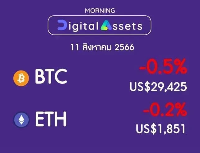 INVX Digital Assets Daily - 11 ส.ค. 2566