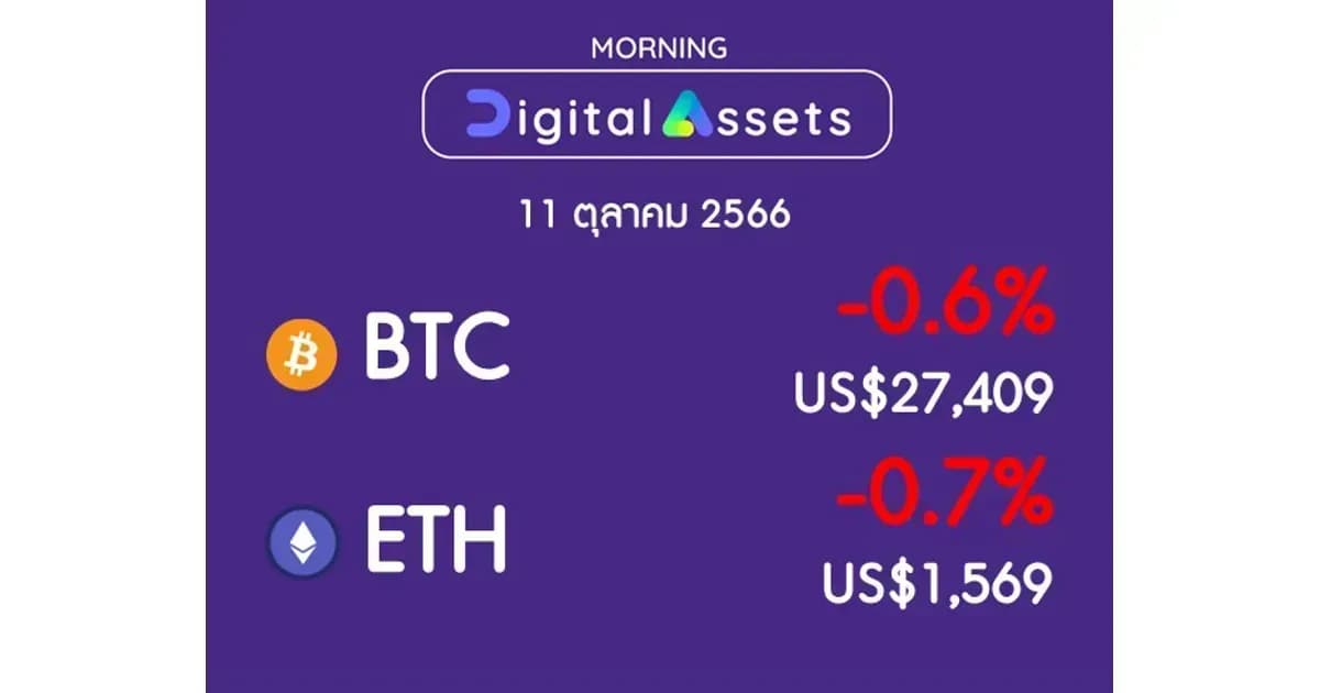INVX Digital Assets Daily - 11 ต.ค. 2566