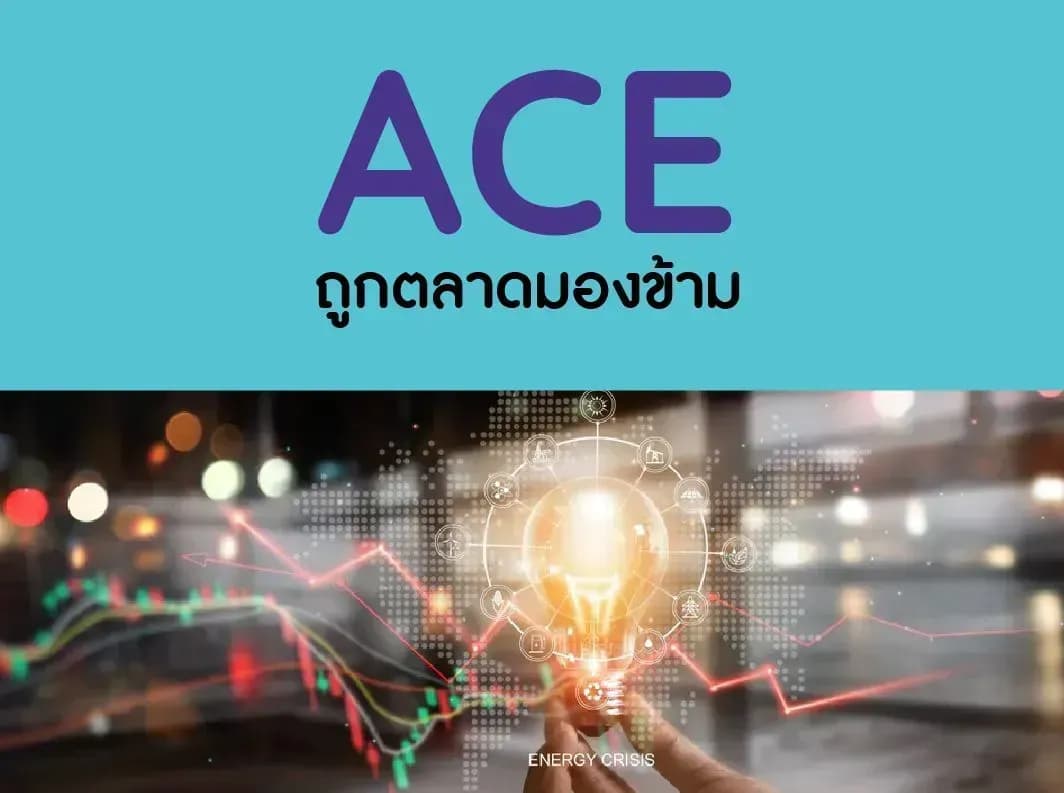 ACE – ถูกตลาดมองข้าม – NEUTRAL (ราคาเป้าหมาย 3.60 บาท)