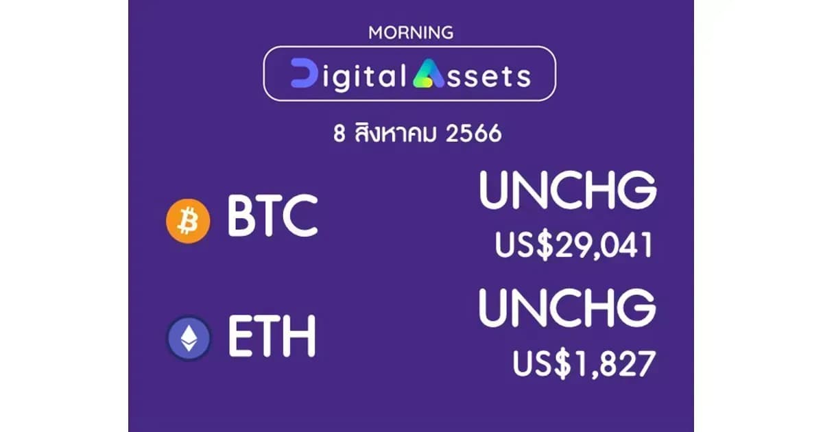 INVX Digital Assets Daily - 8 ส.ค. 2566
