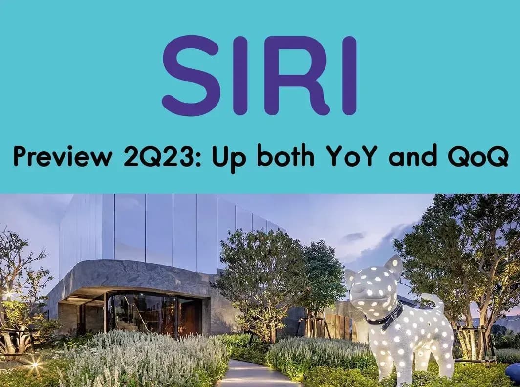 SIRI – Preview 2Q23: Up both YoY and QoQ