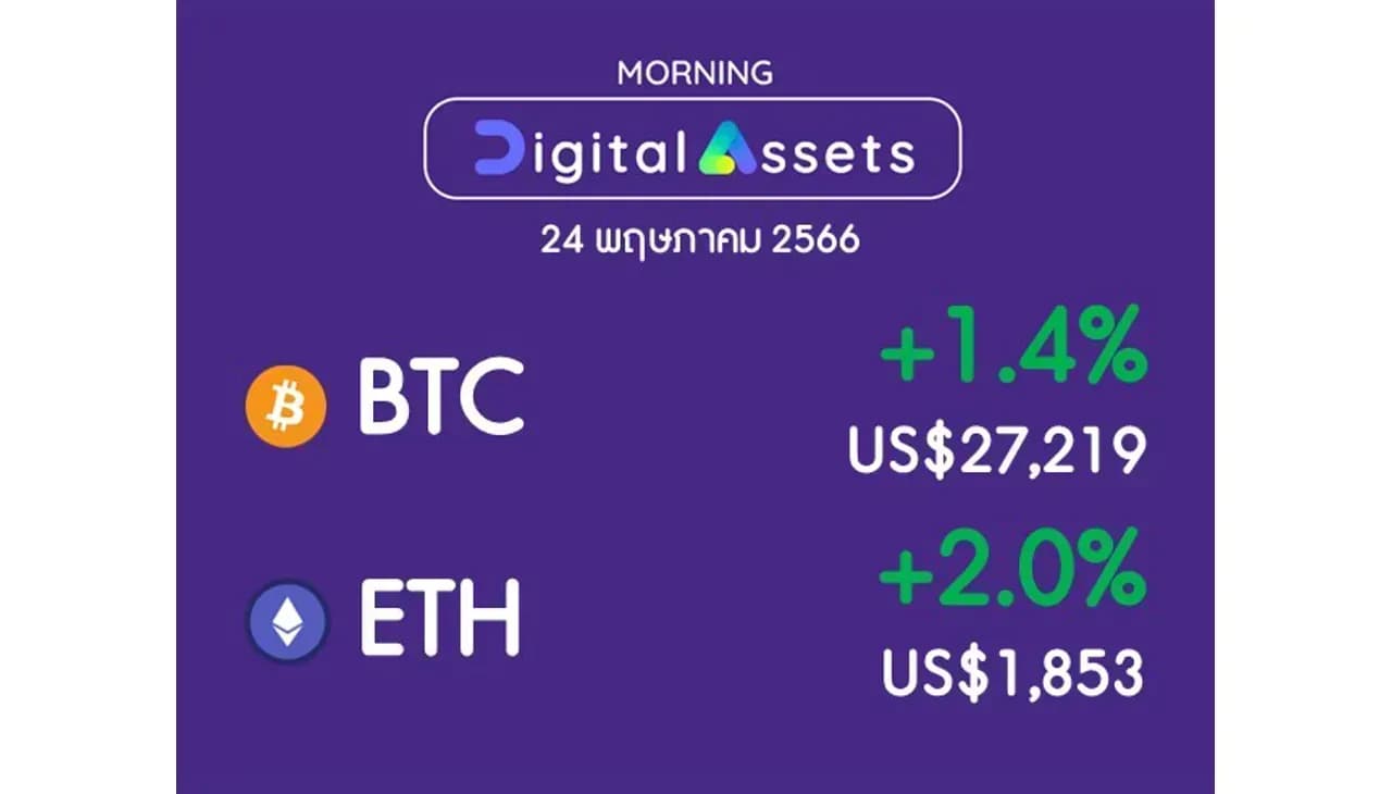 INVX Digital Assets Daily - 24 พ.ค. 2566