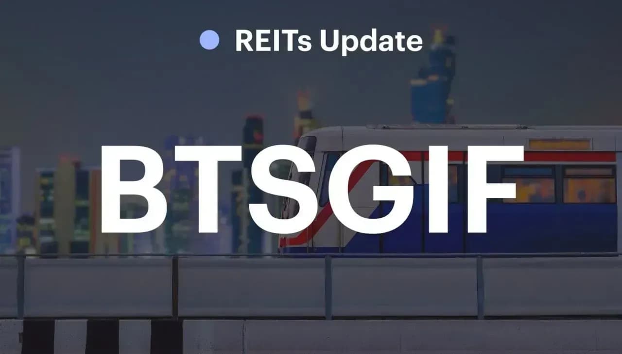 BTSGIF – 1QFY68: ได้รับผลกระทบจากค่าซ่อมบำรุงที่สูง – NEUTRAL (ราคาเป้าหมาย 3.90 บาท)