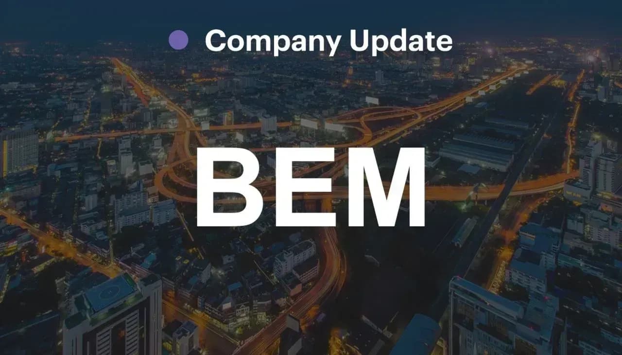 BEM – 3Q66: ผลประกอบการออกมาตามคาด – OUTPERFORM (ราคาเป้าหมาย 9 บาท)