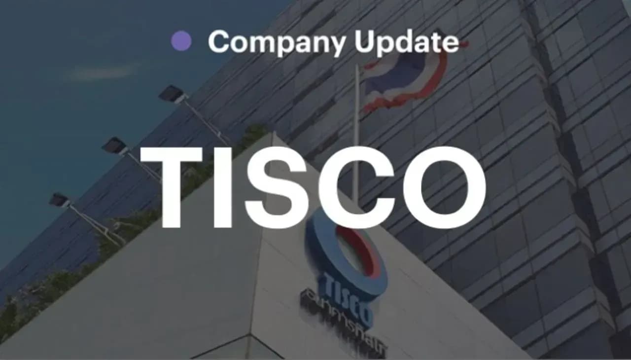 TISCO – 3Q68: รายได้ครั้งเดียวถูกหักล้างด้วยการตั้งสำรองเพิ่ม