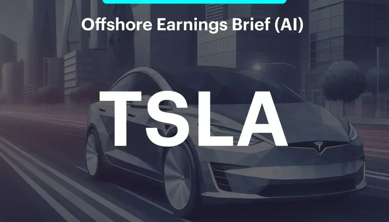 Earnings Brief - Tesla (TSLA) 3Q24 รายงานกำไรรายไตรมาสสูงสุดในรอบกว่าหนึ่งปี พร้อมให้มุมมองเชิงบวกสำหรับปี 2025