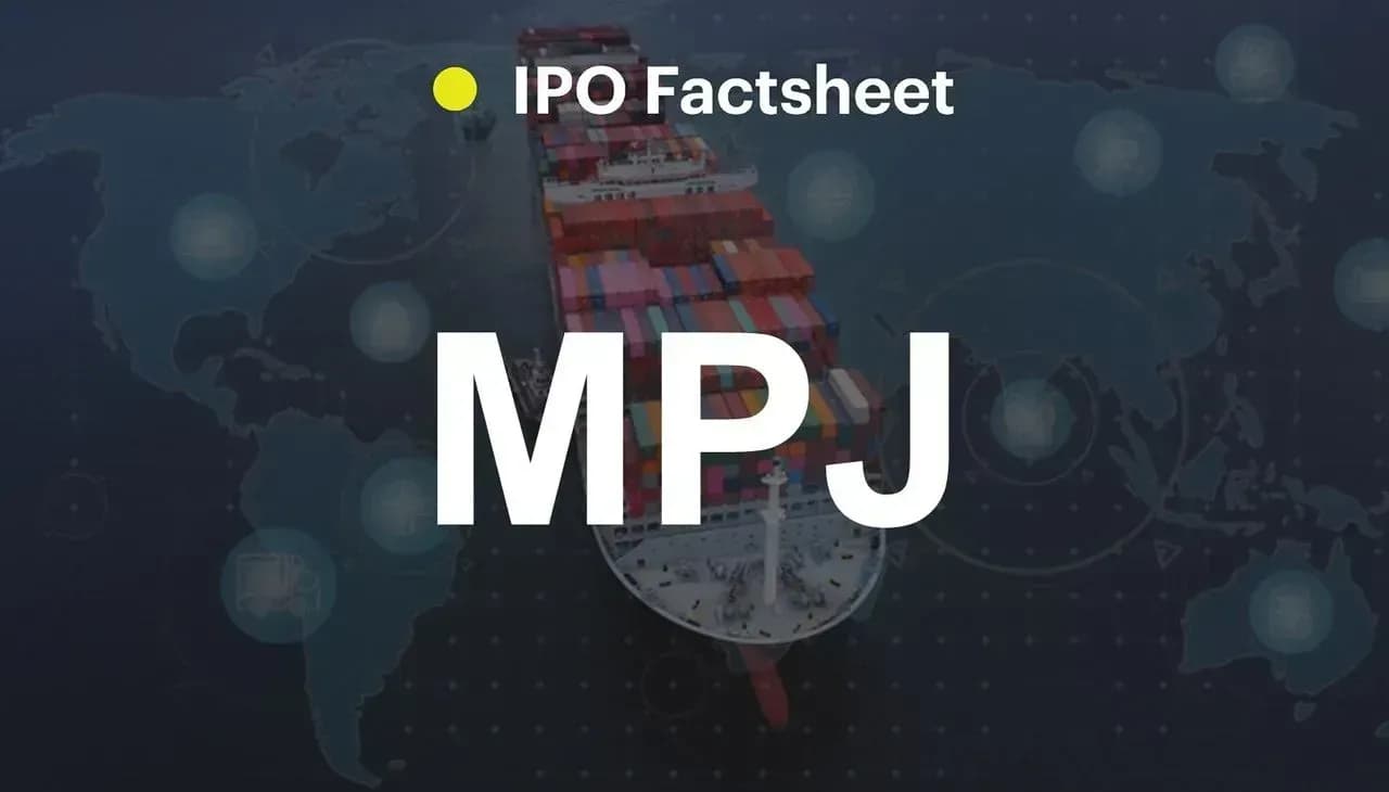 IPO - MPJ บริษัท เอ็ม พี เจ โลจิสติกส์ จำกัด (มหาชน)