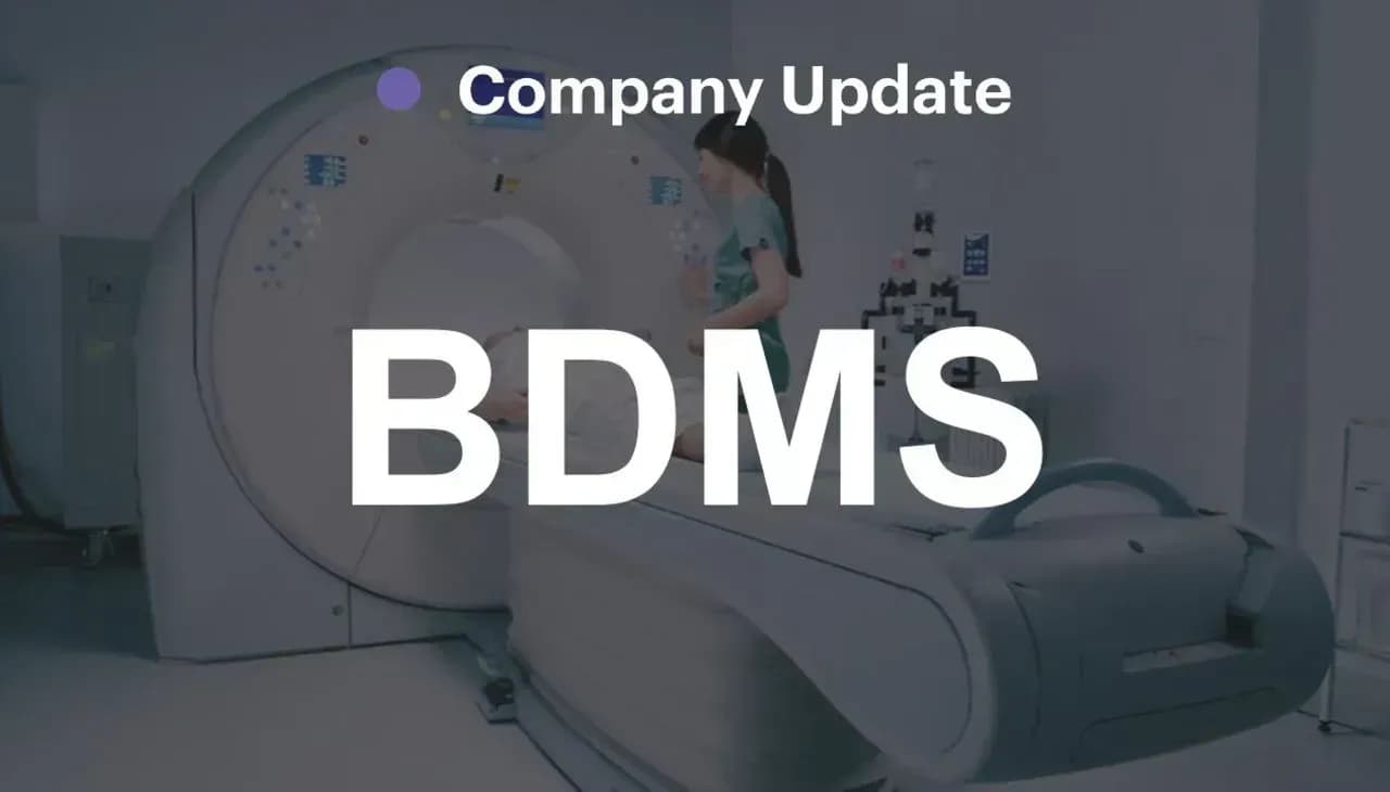 BDMS - 3Q67: กำไรปกติสูงสุดเป็นประวัติการณ์ตามคาด