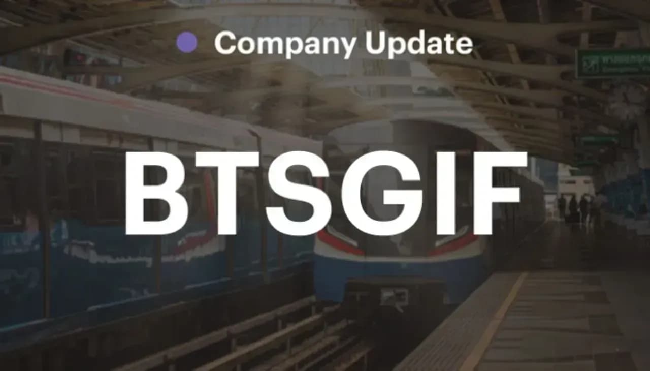 BTSGIF - 4QFY68: ได้แรงหนุนจากค่าซ่อมบำรุงที่ลดลง