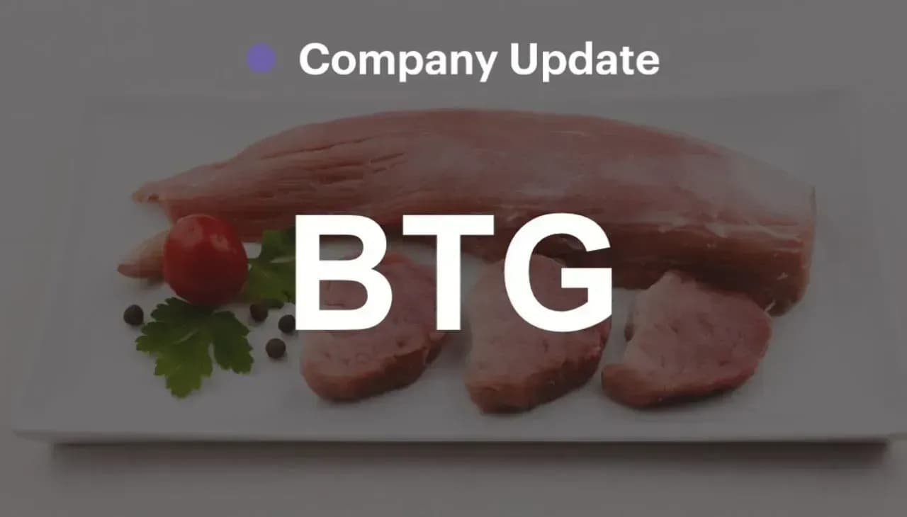 BTG - 3Q67: กำไรเป็นไปตามคาด