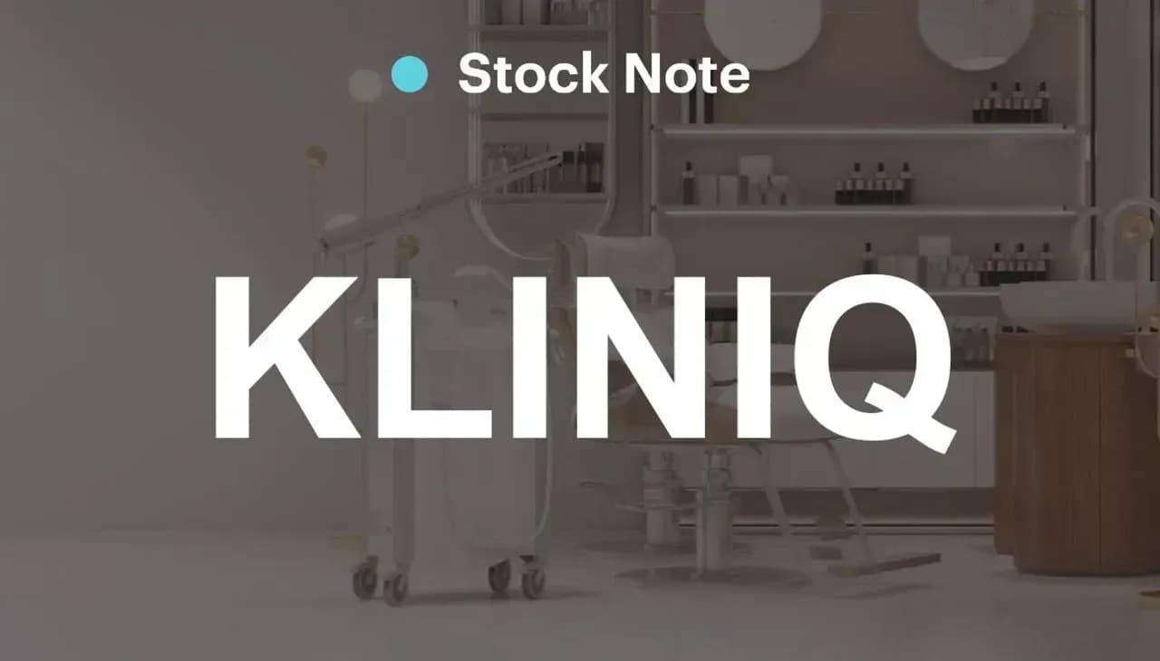 Stock Note - KLINIQ บมจ. เดอะคลีนิกค์ คลินิกเวชกรรม