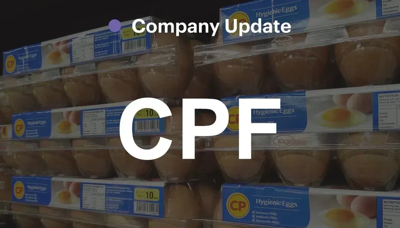 CPF - 3Q67: กำไรปกติเป็นไปตามคาด