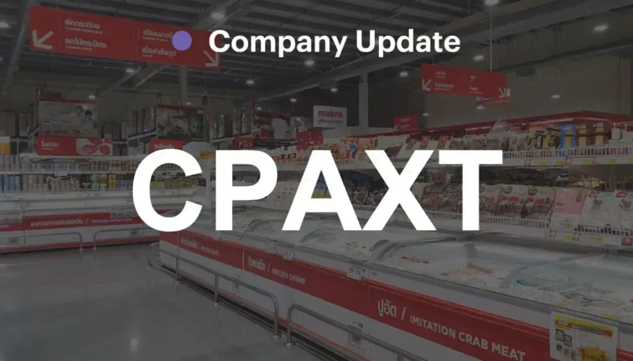 CPAXT – เข้าซื้อกิจการ The Food Purveyor เสร็จสมบูรณ์