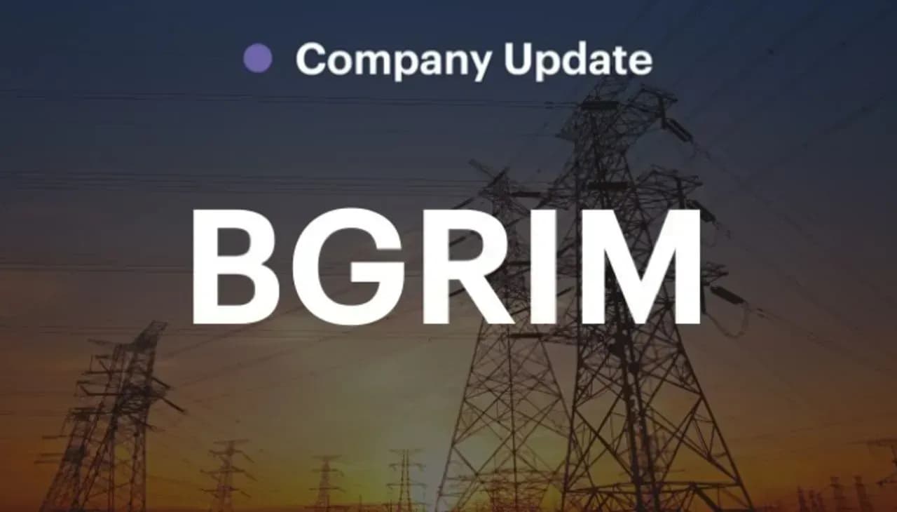 BGRIM - 4Q67: กำไรปกติอยู่ในระดับต่ำตามคาด