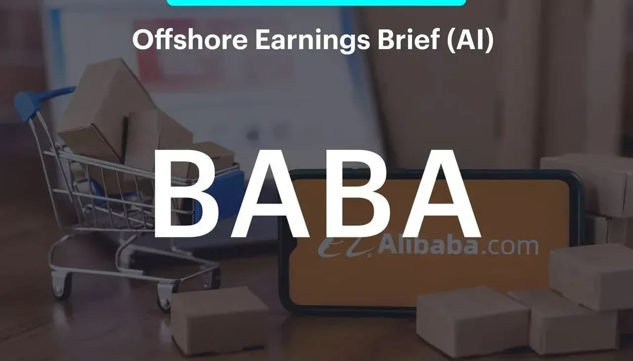 Earnings Brief - Alibaba (BABA) เติบโตแข็งแกร่งใน FY3Q25 รายได้เพิ่ม 8% YoY ดีกว่าที่ตลาดคาดจากการฟื้นตัวของธุรกิจหลัก