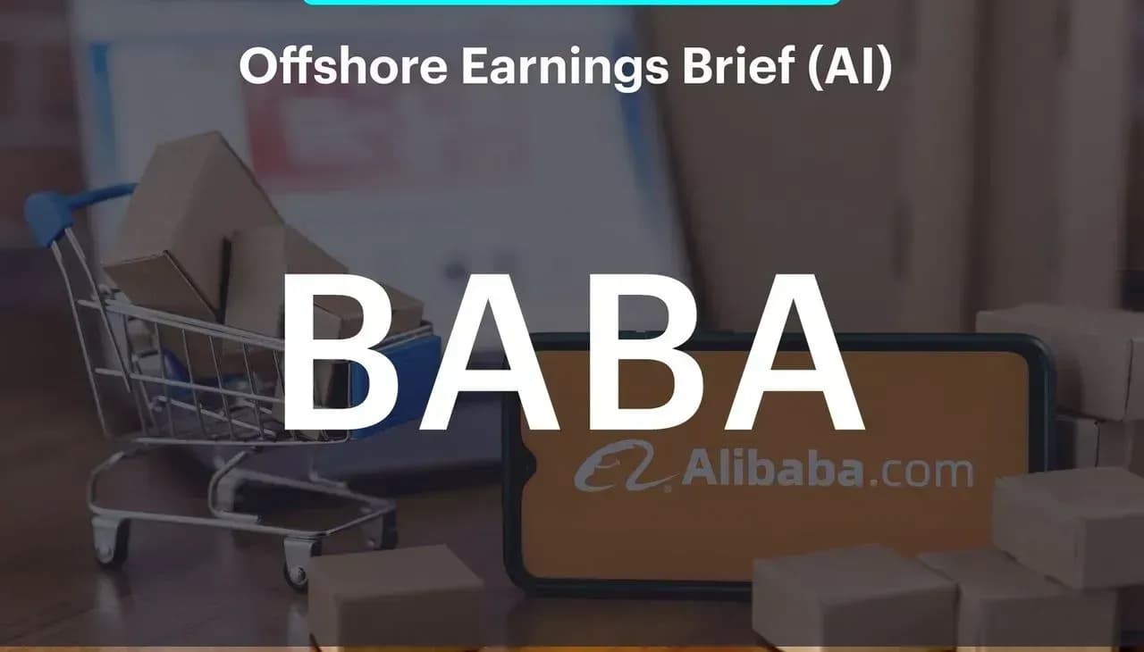 Earnings Brief - Alibaba (BABA) งบ 2QFY25 เติบโตตามคาด…มีต้นทุนและความเสี่ยงเพิ่มขึ้น