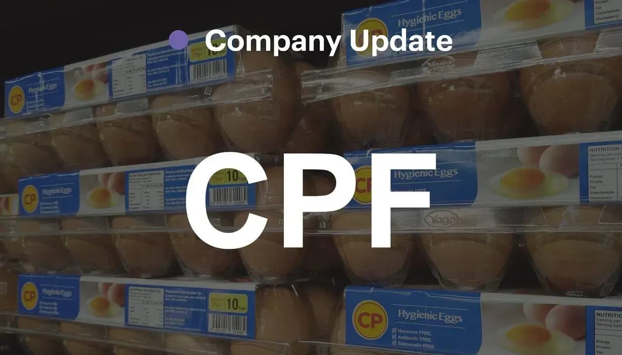 บทวิเคราะห์รายบริษัท : CPF