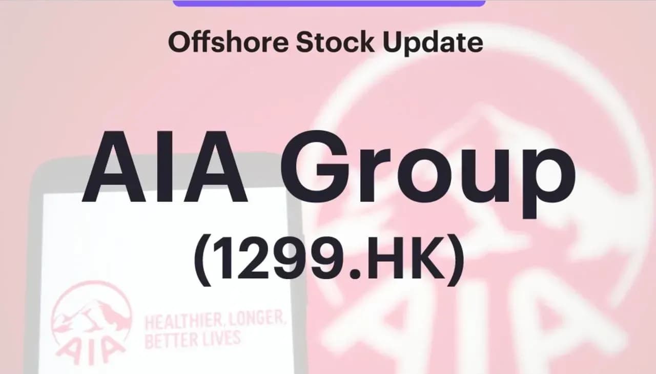 INVX Offshore Stock Update – AIA Group (1299.HK)