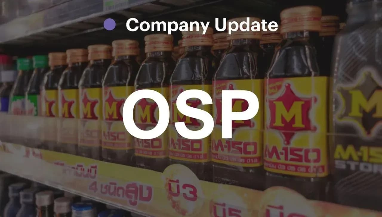 OSP - พรีวิว 4Q68: คาดกำไรเติบโต YoY
