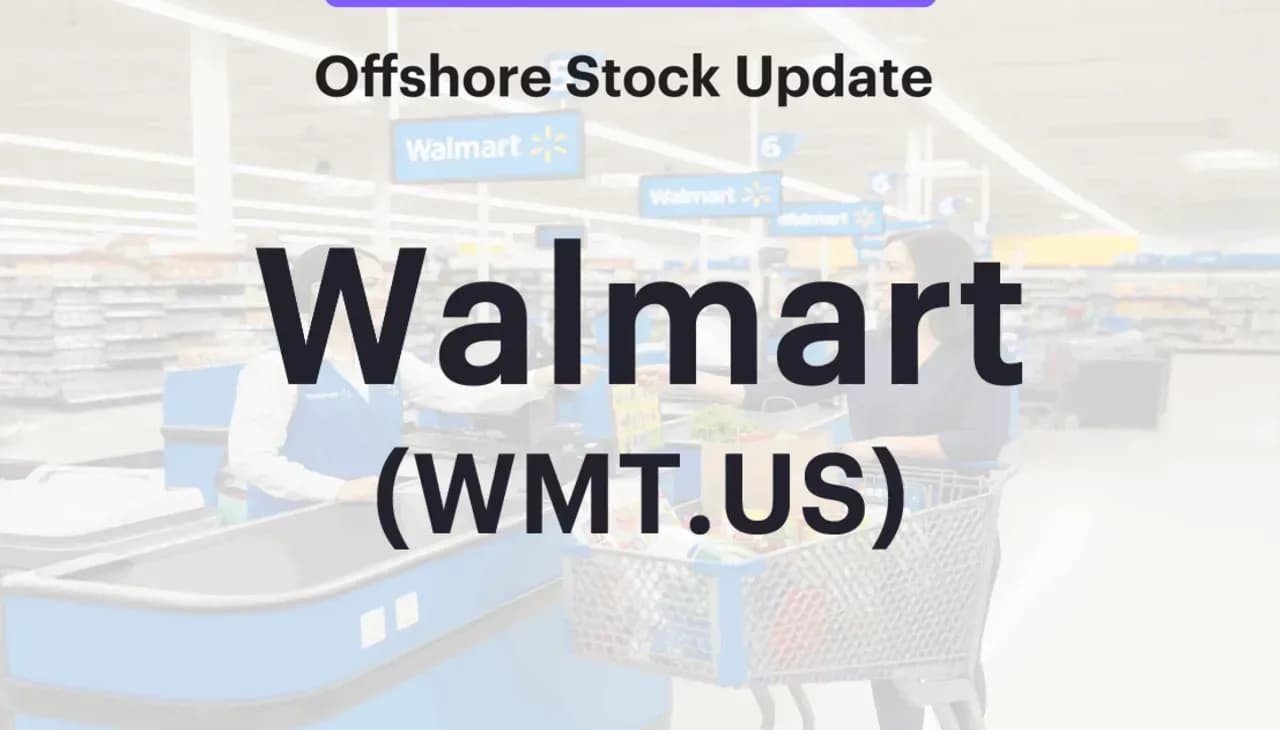 INVX Offshore Stock Update – Walmart (WMT.US) 4Q26