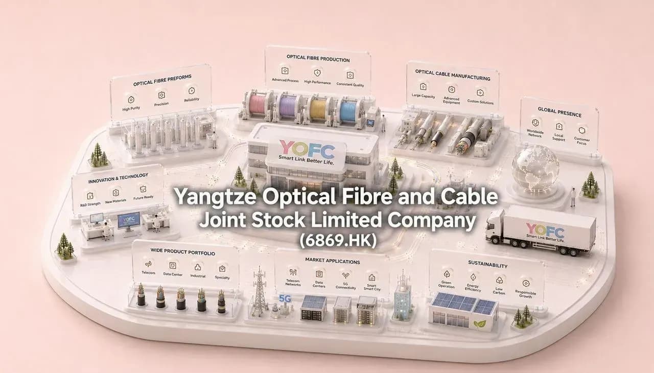 YOFC ผู้ผลิตเส้นใยแก้วนำแสงและสายเคเบิลครบวงจรจากจีน