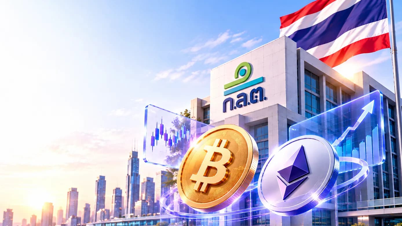 ก.ล.ต. เปิดทาง Crypto ETF ไทย ลงทุน Bitcoin และ Ethereum ผ่านตลาดหุ้นไทย เกณฑ์เริ่มใช้ 16 ตุลาคมนี้