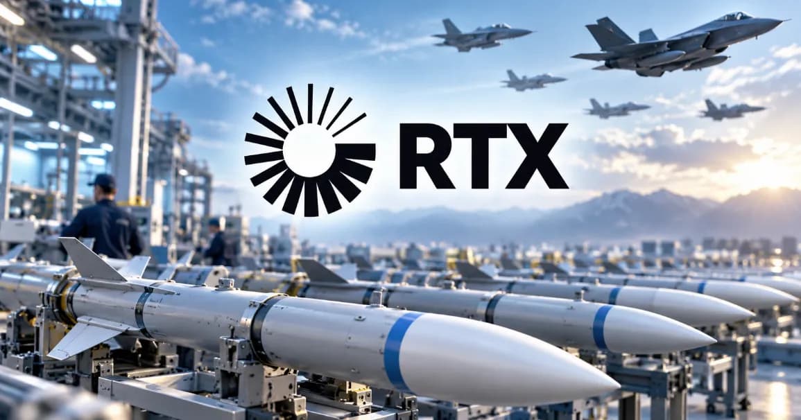 RTX คว้าสัญญา AMRAAM $20.7bn หนุนรายได้กลาโหมระยะยาว