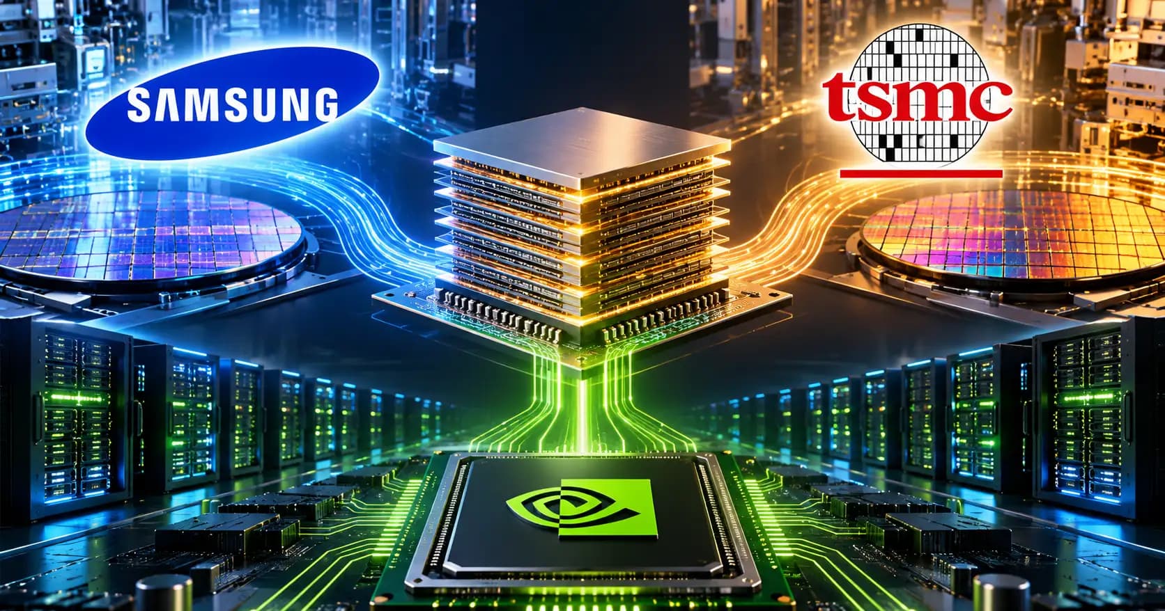 Nvidia ดัน Samsung–TSMC ร่วมผลิต HBM ยุคใหม่ หนุนห่วงโซ่ AI