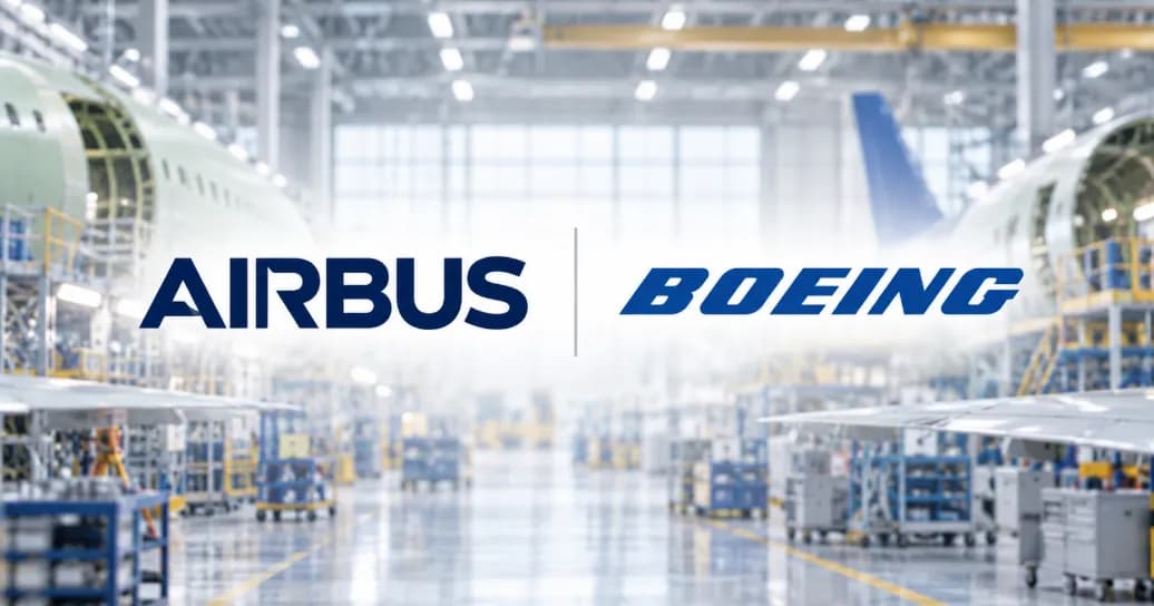 Airbus นำ Boeing ในยอดส่งมอบและคำสั่งซื้อเดือน ส.ค. แต่ทั้งคู่ยังติดคอขวดการผลิต