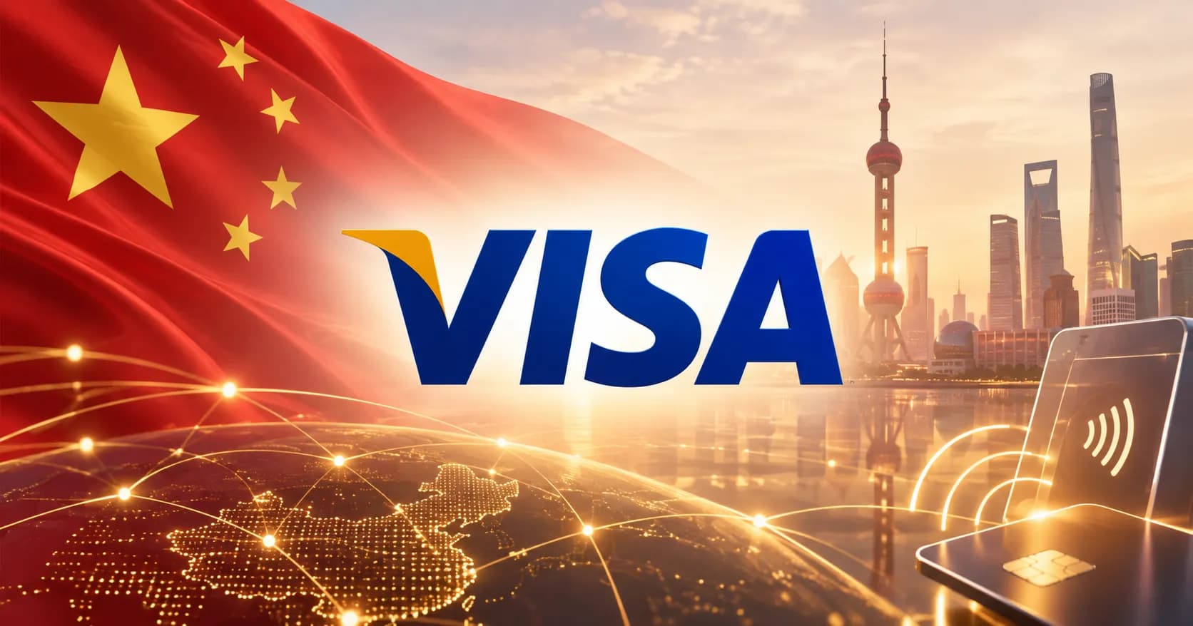 Visa ได้ไฟเขียวเข้าตลาดชำระเงินจีน เปิดโอกาสเติบโตระยะยาว