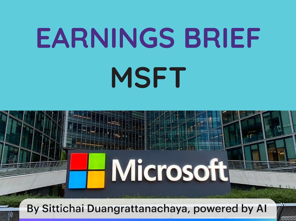 Earnings Brief - MSFT