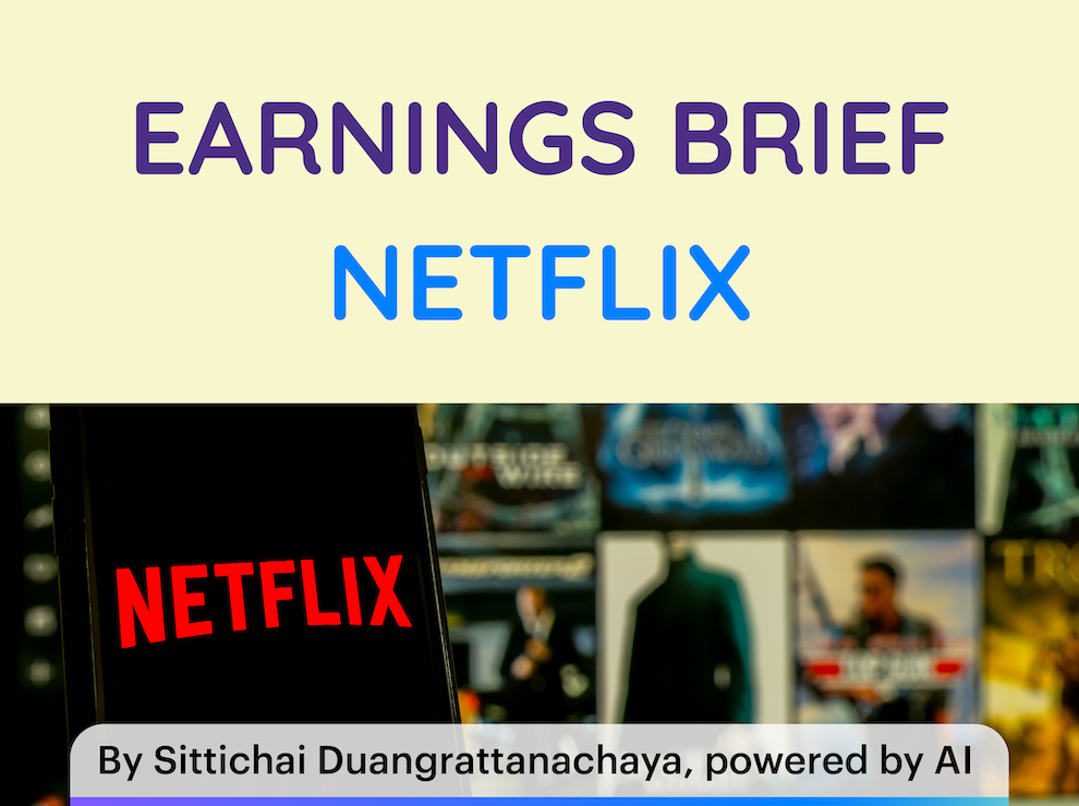 Earnings Brief Netflix