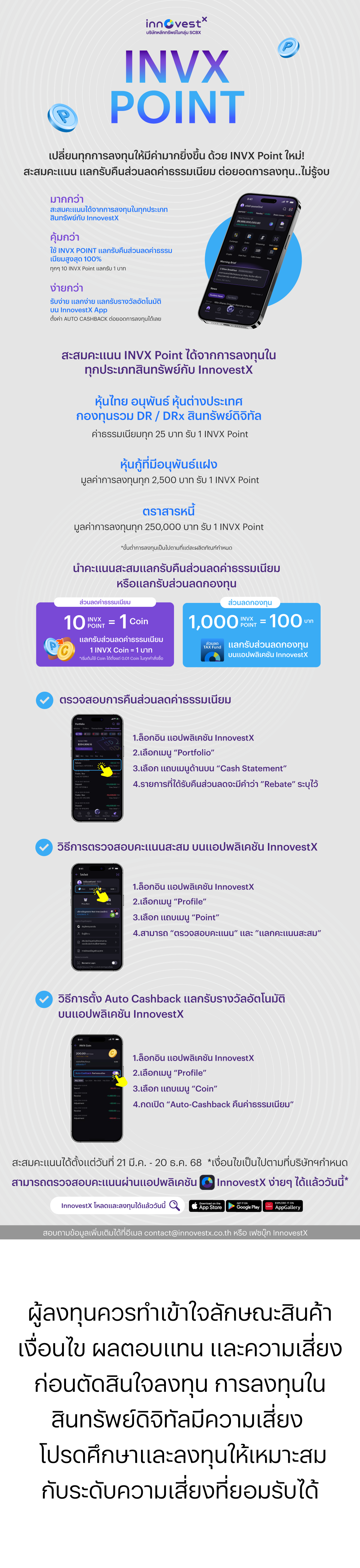 INVX Point Promotion